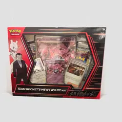 Pokemon Destined Rivals Team Rocket’s Mewtwo Ex Box NEW/SEALED - Image 2
