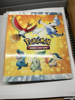 Ultra Pro Pokemon Trading Card Game Ho-oh & Lugia 4-Pocket Binder 2010 Filled! - Image 1