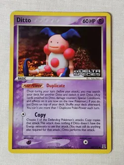 NM Ditto - Reverse Holo 38 Delta Species Pokemon TCG - Image 1