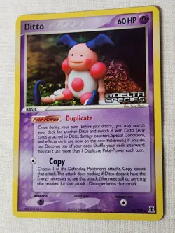 NM Ditto - Reverse Holo 38 Delta Species Pokemon TCG - Image 2
