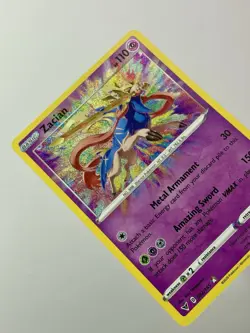 Zacian 082/185 (NM) Amazing Rare Sword & Shield: Vivid Voltage 2020 Pokemon Card - Image 5