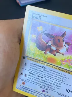 CARTE POKEMON EVOLI 51/64 EDITION 1 FR COMMUNE WIZARDS JUNGLE - EXC - Image 2