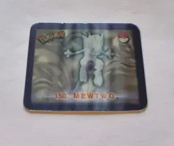 Pokemon Stadium Action 3D'S 2000 Lenticular Card Singles - #50/50 Special MEWTWO - Image 3