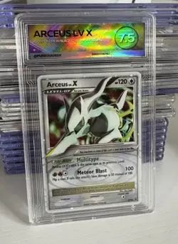Pokemon Arceus Lv.X Collector's Tin Ultra Rare Promo DP56 GRADED NM+ 7.5 💫✨ - Image 1
