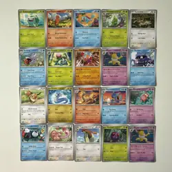 Pokemon TCG Scarlet & Violet 151 Base, Promo, ex Lot of 250 Cards - Image 4