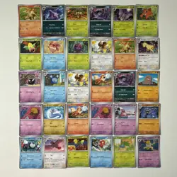 Pokemon TCG Scarlet & Violet 151 Base, Promo, ex Lot of 250 Cards - Image 5