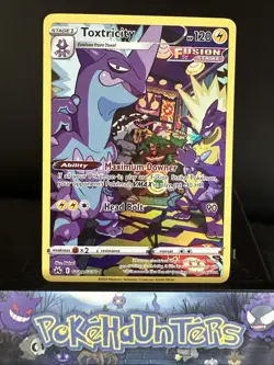 Pokemon Card Toxtricity GG09/GG70 Crown Zenith Galarian Gallery Holo Near Mint - Image 1