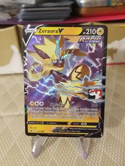 Zeraora V Pokemon Prize Pack Series 1 Promo Pokemon Card NM/LP Play Stamp - Image 1