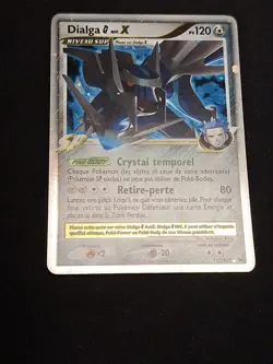 Dialga Niv. X 122/127 Platine Carte pokemon FR - Image 4
