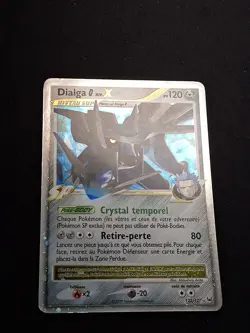 Dialga Niv. X 122/127 Platine Carte pokemon FR - Image 5