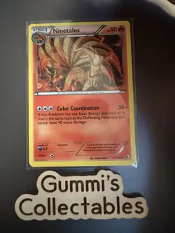 Ninetales 21/113 Non Holo Rare Legendary Treasures Pokemon TCG 2013 - Image 1