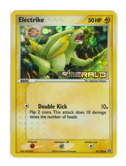 Electrike 47/106 | EX Emerald | Stamped Reverse Holo | English Pokemon | LP - Image 3