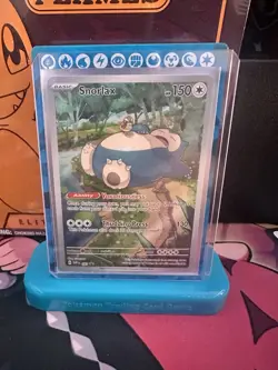 Pokemon TCG Snorlax Scarlet & Violet Black Star Promos 051 Holo Promo NM - Image 1