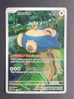 Pokemon TCG: Snorlax SVP 051 Scarlet & Violet Promos NM/M - Image 1