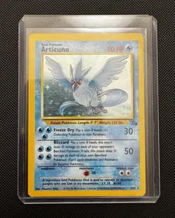Pokemon TCG: Articuno 2/62 - Holo Rare - Fossil (Unlimited) *HP - Image 1