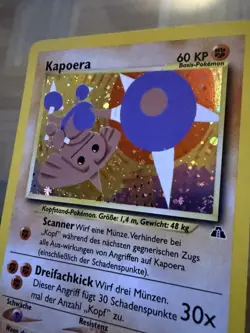 Pokemon Karte - Kapoera (3/75) - Holo Rare - Deutsch - Neo Destiny - Near Mint - Image 2