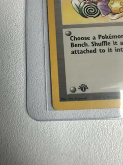 Mr. Fuji 58/62 1st Edition Fossil WOTC Vintage Pokemon - Image 3