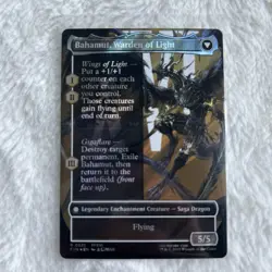 Dion, Bahamut’s Dominant/Bahamut, Warden of Light (surge Foil) MTG Final Fantasy - Image 2