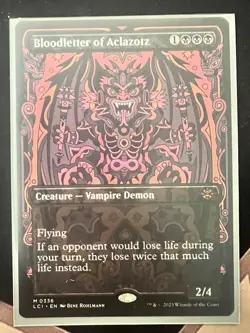 Bloodletter of Aclazotz (Borderless) The Lost Caverns of Ixalan Regular - Image 1