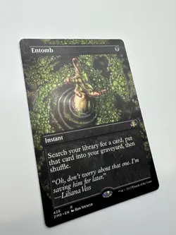 MTG TCG Entomb (Borderless) Dominaria Remastered Regular - Image 3