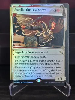 Aurelia, the Law Above (Showcase) (0357) - Murders at Karlov Manor - Foil - NM - Image 1