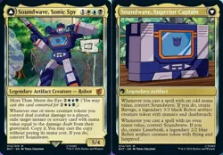Mint/Near-Mint, English - 4 x MTG Soundwave, Sonic Spy Universes Beyond: Transfo - Image 1
