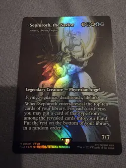 2025 MTG FCA EN FOIL Sephiroth The Savior - Image 1
