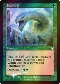 MTG Scale Up Foil ** Modern Horizons 1 Timeshifts ** English (NM) - Image 1