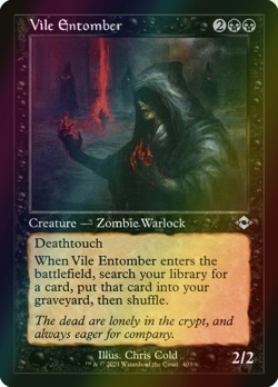 MTG Vile Entomber Foil ** Modern Horizons 2 ** English (NM) - Image 1
