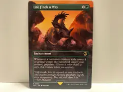 1x NM Life Finds a Way (Borderless) Universes Beyond: Jurassic World Collection - Image 1