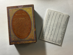 MTG Revised Starter Deck Empty Box & Rule Book Good to VG - Image 2