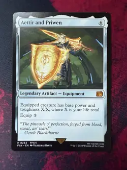 Magic The Gathering Aettir and Priwen Final Fantasy M0253 Regular - Image 1