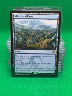 MTG - Tarkir: Dragonstorm - Mistrise Village - Image 1
