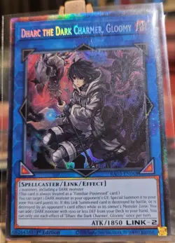 Yu-Gi-Oh Dharc the Dark Charmer, Gloomy RA03-EN048 Collector's Rare 1st Edition - Image 2