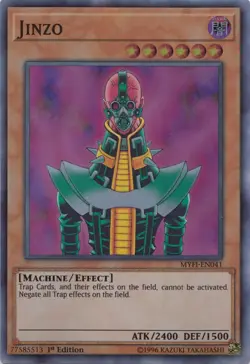 Jinzo - MYFI-EN041 - Super Rare - 1st Edition - Lightly Played - Image 1