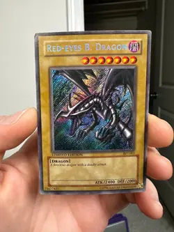 Yu-Gi-Oh! Red-Eyes Black Dragon BPT-005 Secret Rare Limited Edition - Image 1