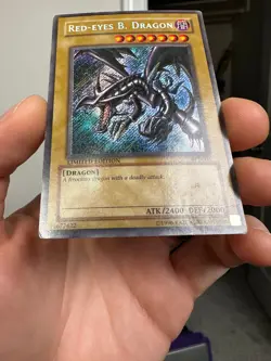 Yu-Gi-Oh! Red-Eyes Black Dragon BPT-005 Secret Rare Limited Edition - Image 2