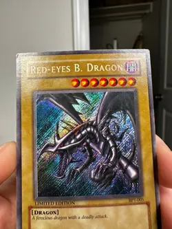 Yu-Gi-Oh! Red-Eyes Black Dragon BPT-005 Secret Rare Limited Edition - Image 4