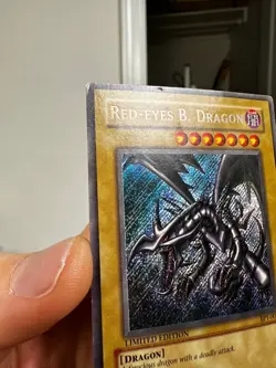Yu-Gi-Oh! Red-Eyes Black Dragon BPT-005 Secret Rare Limited Edition - Image 5