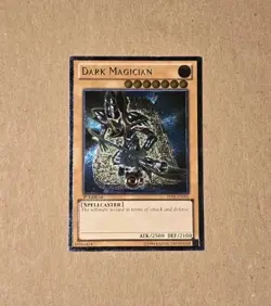 Yugioh Dark Magician YSYR-EN001 Ultimate Rare 1st Edition LP - Image 1