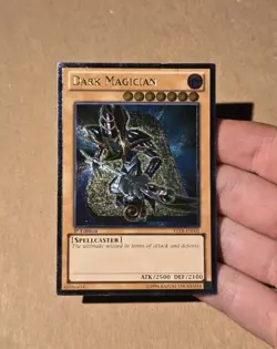 Yugioh Dark Magician YSYR-EN001 Ultimate Rare 1st Edition LP - Image 3