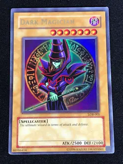 Yugioh Dark Magician LOB-005 ULTRA (LP) - Image 1