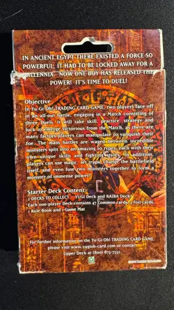 Yu-Gi-Oh! Unlimited Edition Starter Deck Yugi Factory Sealed Konami SDY - Image 2
