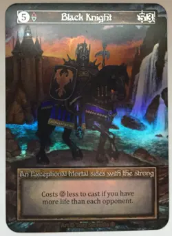 Black Knight Foil - Sorcery Contested Realm, Arthurian Legends - Image 1