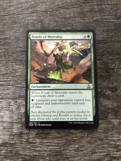 MTG 1x Bonds of Mortality x1 LP Oath of the Gatewatch - Image 1