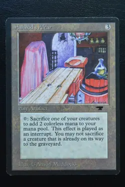 Magic The Gathering MTG ASHNOD'S ALTAR Antiquities LP Lightly Played - Image 1
