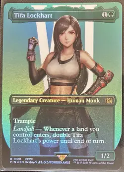 Tifa Lockhart 391 - Foil - Final Fantasy Magic The Gathering MTG - Image 1