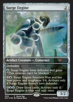 1x Surge Engine - Game Day Promos NM-Mint, English Game Day & Store Championship - Image 1