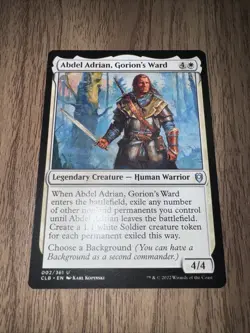 Abdel Adrian, Gorion's Ward Commander Legends: Battle for Baldur's Gate NM - Image 1