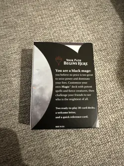 Magic the Gathering - 2016 - Black Mage Starter Pack - Unopened - Image 3